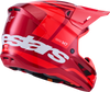 Alpinestars SM7 Helmet - Core Gloss Red, XL (Part Number 8301826-3127-XL)