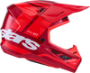 Alpinestars SM7 Helmet - Core Gloss Red, Medium (Part #8301826-3127-M)
