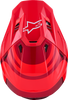 Alpinestars SM7 Helmet - Core, Gloss Red, XS – Advanced Off-Road Racing Safety and Comfort