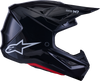Alpinestars SM7 Helmet - Solid Gloss Black - XL (Part Number 8301426-1180-XL)
