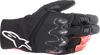 Alpinestars Hyde XT DrystarXF® Gloves - Large, Black and Bright Red - Part 3522523-1303-L