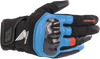 Alpinestars Honda SMX Z Drystar® Gloves - Black/Blue/Bright Red, 3XL (Part Number 3527321-1737-3X)