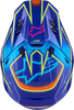 Alpinestars SM7 Helmet - Cast Gloss Blue Pink Yellow Fluo XL (Part #8302626-7254-XL)