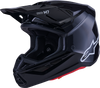 Alpinestars SM7 Helmet - Solid Gloss Black - Small by ALPINESTARS Part 8301426-1180-S