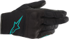 Alpinestars Stella S-Max Drystar® Gloves - Women's Motorcycle Gloves, Black/Teal, Size XL