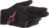 Alpinestars Stella S-Max Drystar® Gloves - Black/Fuchsia, XL (Part No. 3537620-1039-XL)