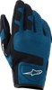 Alpinestars Ignite Gloves - Indigo Blue and Black, Medium (Part #3560926-751-M)