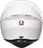 AGV K1 S Helmet - White - Small | Lightweight Motorcycle Helmet with Advanced Ventilation and Safety Features