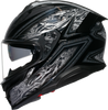 AGV K7 Damascus Helmet - Black and Silver, XL by AGV with Advanced Ventilation and Safety Features