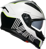 AGV K7 Super 46 Helmet - Large with Ventilation, Integrated Spoiler, and Pinlock MaxVision Visor