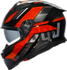 AGV K7 Taurax Helmet - Black/Red Large - Lightweight, Aero Design & Advanced Ventilation