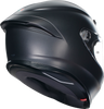 AGV K6 S Matte Black 2XL Motorcycle Helmet with Advanced Ventilation and Safety Features