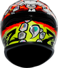AGV K6 S Bezzecchi 2024 Helmet - Large - Carbon-Aramid Shell, Aerodynamic Design, and Advanced Ventilation