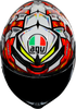 AGV K6 S Bezzecchi 2024 Helmet - Large - Carbon-Aramid Shell, Aerodynamic Design, and Advanced Ventilation