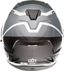 6D Helmets ATS-1R Alpha Helmet - Silver, XL - Advanced Impact Protection and Aerodynamic Design