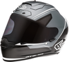 6D Helmets ATS-1R Alpha Helmet - Silver, XL - Advanced Impact Protection and Aerodynamic Design