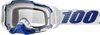 100% Armega Goggle Blue with Clear Lens - Part 50004-00031