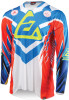 Answer Elite Xotic Jersey Red/White/Blue Youth XL – Pro-Level Powersports Racing Gear
