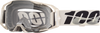 100-Percent Armatic Goggle with Clear Lens – MX Motocross Goggles with Quick-Release System
