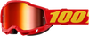 100-Percent Accuri 2 Junior Goggle with Red Mirror Lens – Youth Dirt Bike Protection
