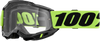 100-Percent Accuri 2 Jr. Neon Yellow Clear Lens Goggle - Youth Performance Motorcycle Eye Protection