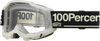 100 Percent Accuri 2 Goggle with Glow Clear Lens – Enhanced Visibility and Protection