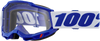 100-Percent Accuri 2 Goggle with Blue Clear Lens - Enhanced Visibility and Comfort