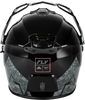 Fly Racing Trekker Granite Helmet Black/Grey - Model 73-70412X
