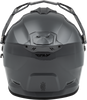 Fly Racing Trekker CW Solid Helmet with Electric Shield in Grey, Medium (Part #73-31365M)