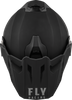 Fly Racing Trekker CW Solid Helmet - Matte Black, Small