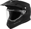 Fly Racing Trekker Solid Helmet Matte Black Large