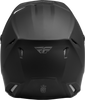 Fly Racing Youth Kinetic Lite Helmet Solid Matte Black (Part No. 73-3473YS)