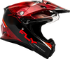 Fly Racing Trekker Kryptek Conceal Helmet Red/Black 2X - DOT and ECE Approved Motorcycle Helmet
