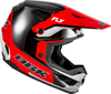 FLY Racing Kinetic DBK Helmet Black/Red/Grey XL – DOT and ECE22.06 Approved Off-Road Motorcycle Helmet