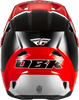 Fly Racing Kinetic DBK Helmet Black/Red/Grey Large - DOT and ECE22.06 Certified Off-Road Motorcycle Helmet
