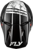 FLY Racing Kinetic Verdict Kryptek Helmet in Black/Grey Medium