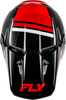 FLY Racing Kinetic Verdict Helmet Black/Red/White XS – Off-Road Motorcycle Helmet with DOT and ECE22.06 Approval