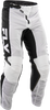 Fly Racing Kinetic Mesh Pants White/Black Size 32 with BOA Fit System