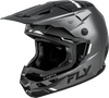 FLY Racing Kinetic Verdict Helmet Grey/Black/White Small – DOT & ECE22.06 Approved Off-Road Motorcycle Helmet