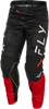 Fly Racing Kinetic Mesh Center Pants Black/White/Red Size 28