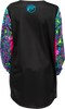 Fly Racing Youth Kinetic Mutant Jersey Black/Multi (Part No. 379-525YM)