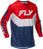 Fly Racing Kinetic Jersey Red/White/Blue XL - Lightweight Performance Motocross Apparel