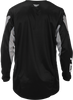 Fly Racing Kinetic Jersey Black/Grey Medium