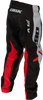 Fly Racing Youth Kinetic DBK Pants Grey/Black/Red Size 22