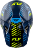 Fly Racing Formula CP Slice Helmet Navy/Hi Vis/White - Part Number 73-00502X