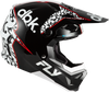 Fly Racing Formula CP DBK Helmet Black/White/Red – Lightweight Impact Protection