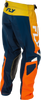 Fly Racing Youth Kinetic Pants Navy/Orange Size 26 for Durable Performance and Comfort
