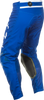 Fly Racing Kinetic Center Pants Navy/White Size 28 – Durable, Ventilated Motorcycle Riding Pants