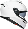 AGV K7 Mono Helmet - White, Medium - Advanced Ventilation and Safety Features