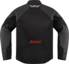 ICON Mesh AF™ Leather Jacket Slayer XL - Premium Motorcycle Riding Gear
